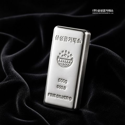 진공 실버 바 500g