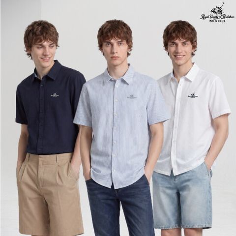■O RCB POLO CLUB 26SS 남성 시어서커 셔츠 3종 (R610M)