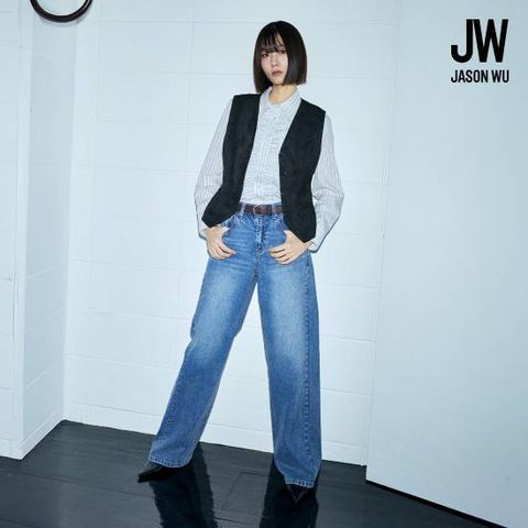 제이슨우 Rina 루즈 플레어 커브드 데님 [런칭 가격 69,900원]