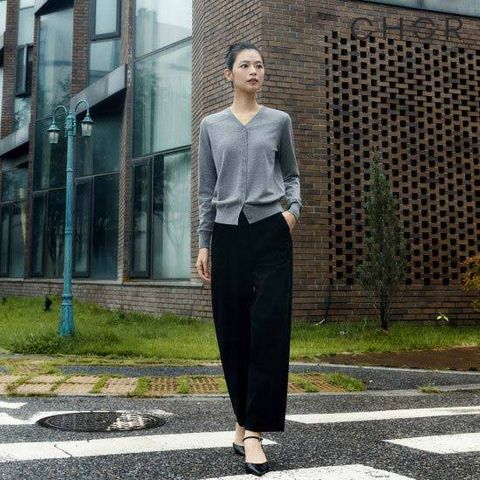 코어 어센틱 26FW 슬림 배럴 치노 팬츠