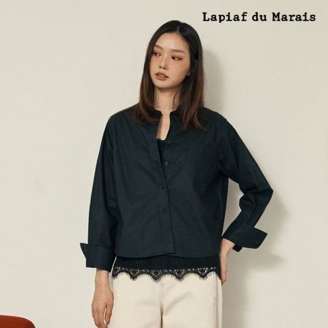[최초 2만원 인하]라삐아프 26FW 실켓코튼 셔츠 2종(블랙 공통)(런칭 가격 69,900원)