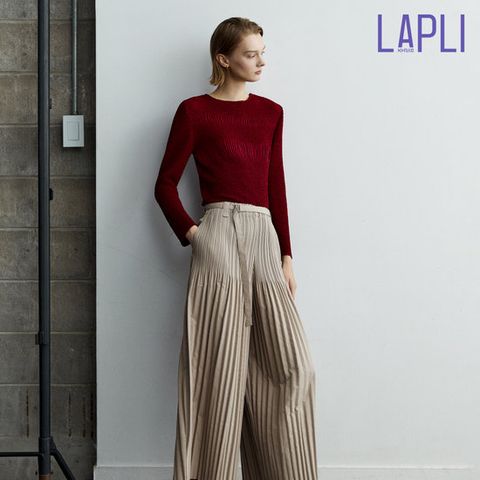 라플리 26FW NEW 플리츠 팬츠