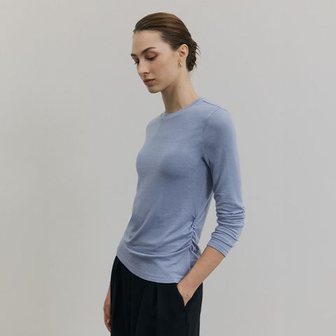 [최초가 79,000원]26FW 줄리아 셔링 풀오버 2종