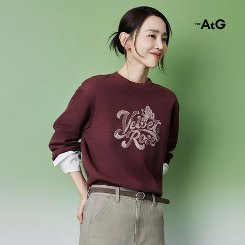 [미리주문10%] 26FW 이중직 아플리케 자수스웻2종