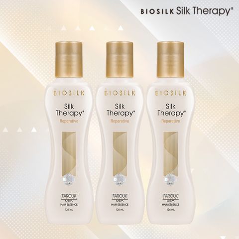 실크테라피 리페러티브 헤어에센스 126ml*3병