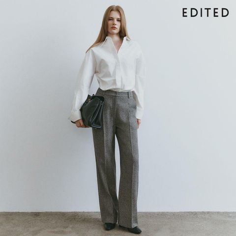 [롯데카드5%할인][26FW 최신상] 에디티드 홈스펀 울  팬츠 