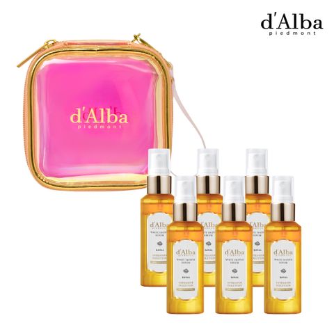 [dAlba] 로얄 화이트트러플 세럼6통+홀로그램파우치