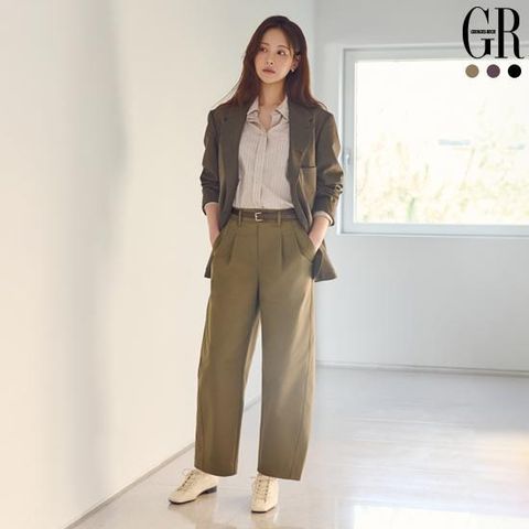 ○26FW 투턱 배럴 팬츠 3종(G6PBW)