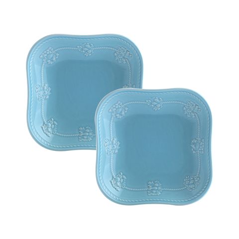페스티비티 12cm 사각접시 2p (블루)