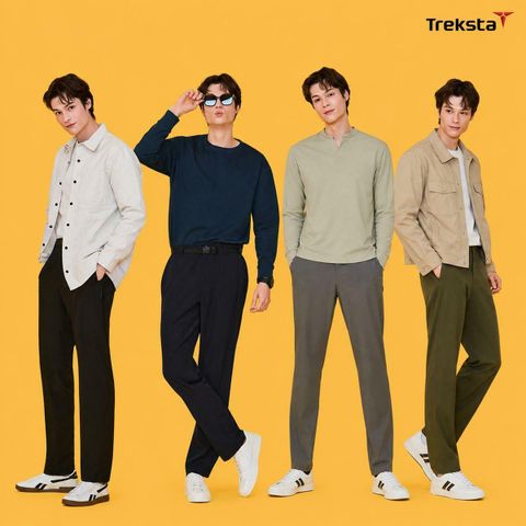 [카드 5%할인]트렉스타스포츠 남성 간절기 오비팬츠 4종