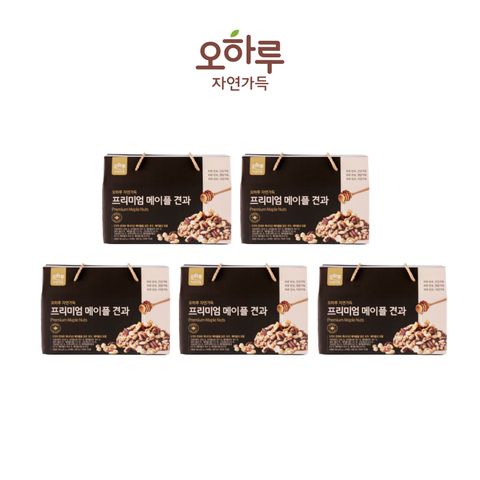 프리미엄 메이플견과 5박스 (100봉) 견과류