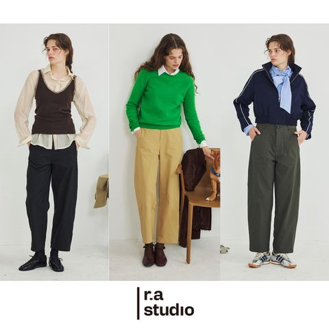 ■라스튜디오 26FW 여성 배럴 팬츠 3종