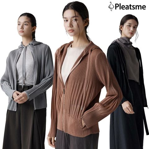 [롯데카드5%할인]26FW최신상! 단독방송! 26FW 플리츠미 모션 플리츠 집업 재킷