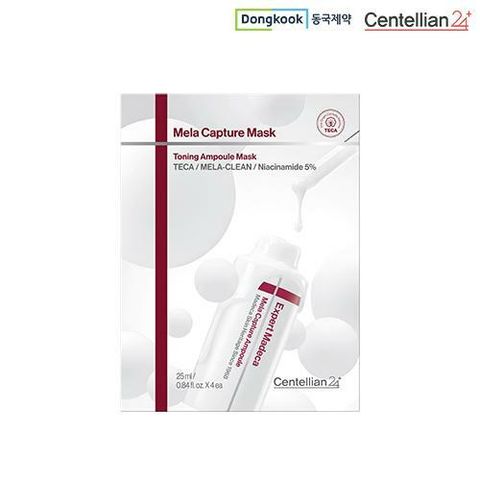 [NH카드5%할인]동국제약 마데카 멜라캡처 마스크팩 1박스(25ml*4매) 