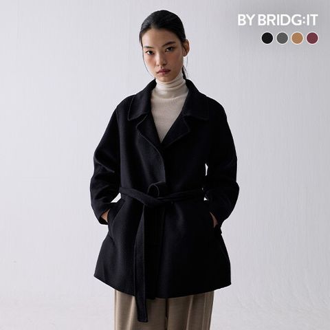 ○ 26FW 울 캐시미어 블렌딩 핸드메이드 하프코트