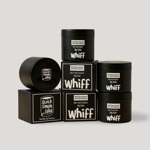 Whiff  악취제거 다용도 탈취제 300g 부아누아 블랙 4개