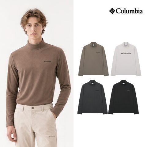 컬럼비아 26FW 남성 모크넥 티셔츠 4종