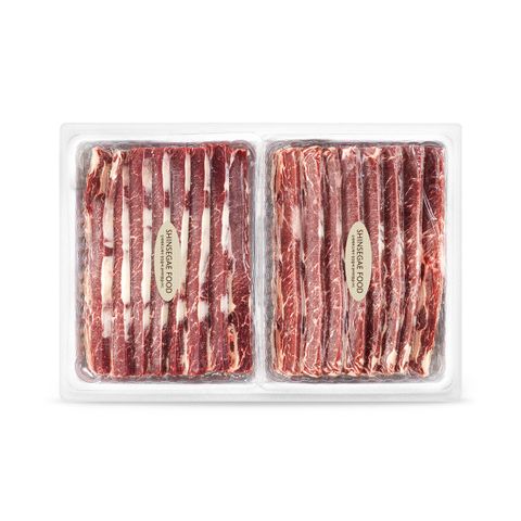 선택2) 뉴질랜드LA갈비 원육1kg x 2팩/총2kg
