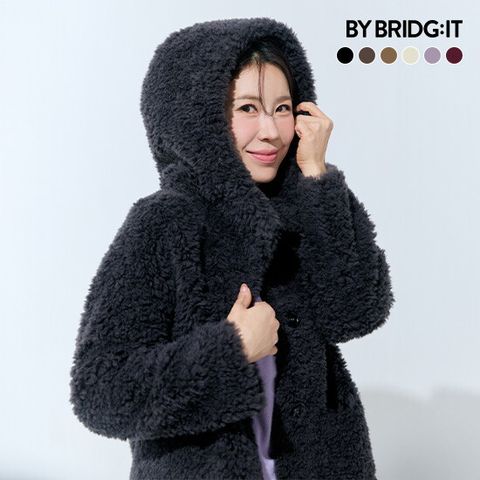 (런칭가 169,000원) 26FW 컬링 호주산 양모100 후드 코트