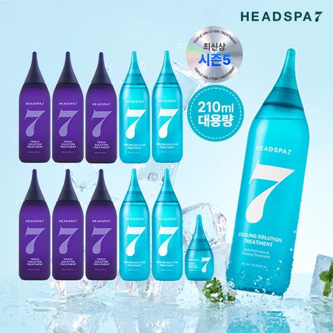 [상시] 시즌5 트리트먼트 트리플 210ml 6병+쿨 210ml 4병+쿨 50ml 1병