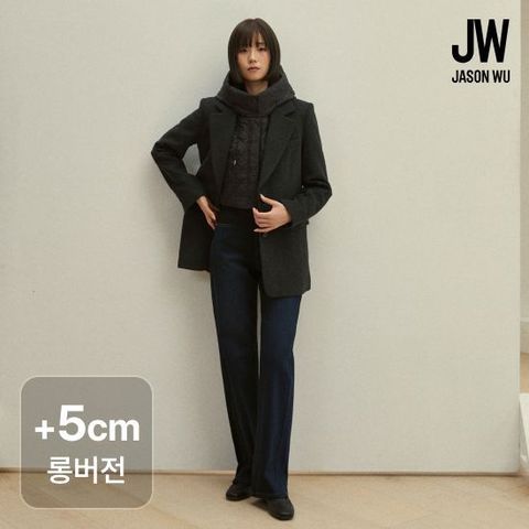 제이슨우 26FW Zoe 루즈플레어 커브드 기모 데님 _ 롱기장 +5cm (2 COLORS)