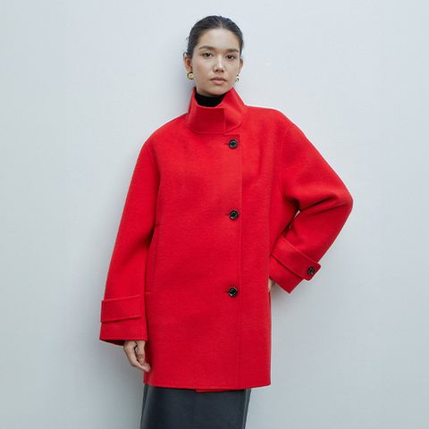 [미리주문10%]26FW 마고 울100 핸드메이드 하프코트