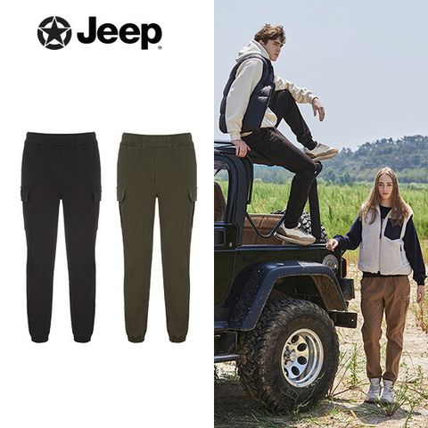  JEEP 남성 코튼 블렌디드 스트레치 카고팬츠 2종