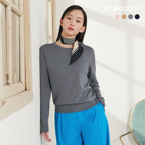 Spring 라운드 니트 4종