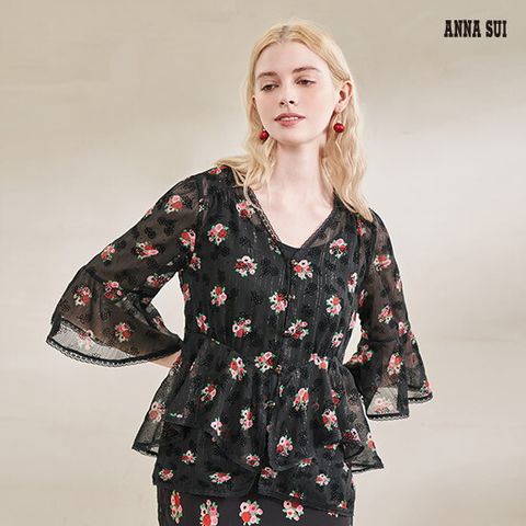 24SS 오리지널 프린트 쉬폰 가디건 세트(+이너)