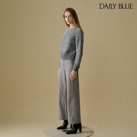 데일리블루 25FW 커브드 데님 팬츠 2종