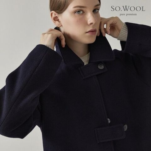 쏘울 울100 플랩 하프코트 [런칭 가격 199,900원]