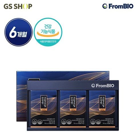 [6개월]프롬바이오 관절엔 크릴오일 (750mg*60캡슐*6박스)