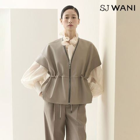 SJ와니 이태리 나파 램스킨 베스트