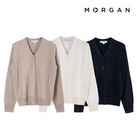 모르간 뉴 버튼 니트 3종