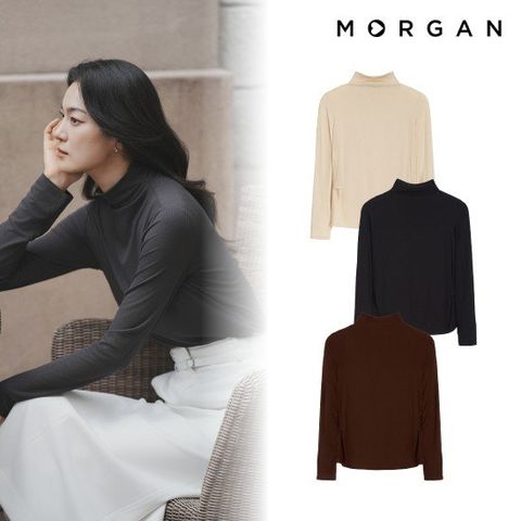 모르간 골지 티블라우스 3종  [런칭 가격 59,900원]