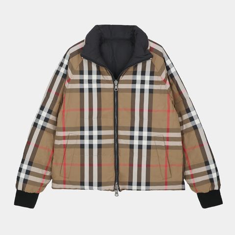 버버리 아이버(IVER) 리버시블 다운 패딩