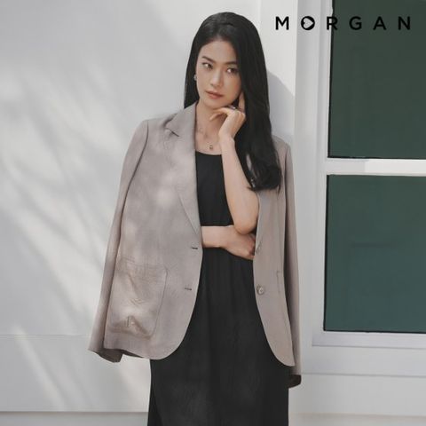 모르간  아세테이트100% 시그니처 재킷 [런칭 가격 89,900원]