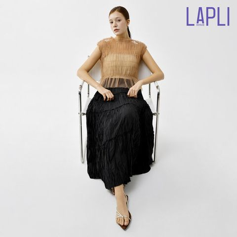 라플리 핸드크리즈 플리츠 스커트 [런칭 가격 89,900원]