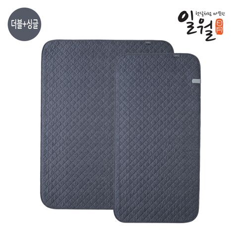 [더블+싱글]일월 블랙다이아 카본매트