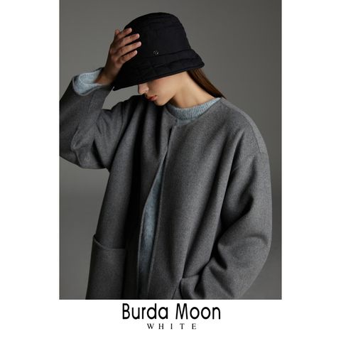 [Burda Moon] 부르다문화이트 버킷 모자1종