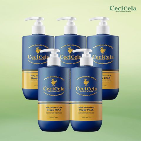 [Cecicela] 쎄씨쎌라 바디워시 5개 패키지 (향기선택)