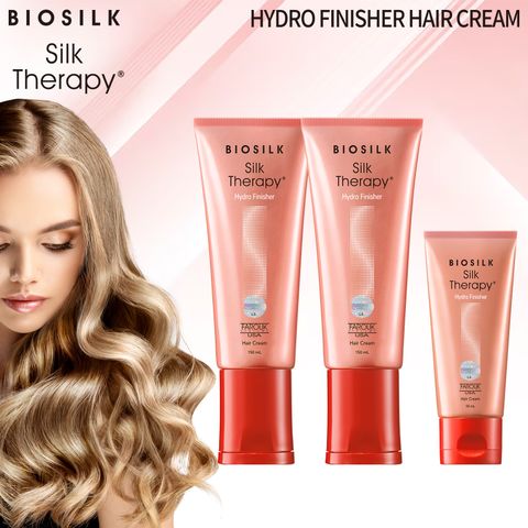 [2024최신상] 실크테라피 하이드로 피니셔 헤어 크림 150ml x 2 + 50ml x 1