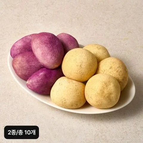 김은영 찹쌀 구황작물빵세트(감자빵 5개+고구마빵 5개)/총 10개