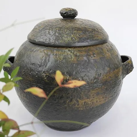 작품 주물럭 항아리 4kg 쌀독 소금항아리 쌀항아리