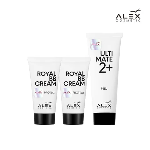 [필링젤패키지] 독일 직수입 알렉스 로얄 비비크림 30ml*2+얼티미트 2 플러스 필링젤 50ml*1
