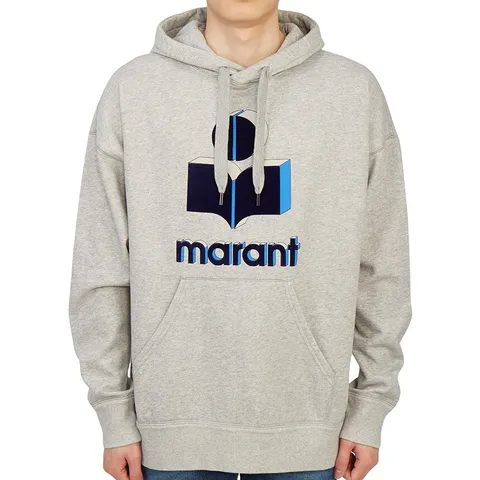 ISABEL MARANT [이자벨마랑] 마일리 SW0055 22P039H 02GY 남자 후드 긴팔 기모 맨투맨 티셔츠
