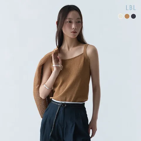 ○(런칭가 79,900원)26 SUMMER 프렌치린넨 블렌디드 스카시 가디건+니트 SET