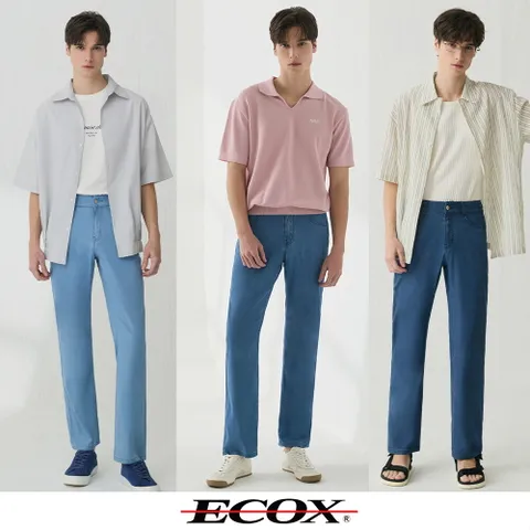 O ECOX 에콕스 26SS 남성 썸머 리오셀 스판 데님팬츠 3종
