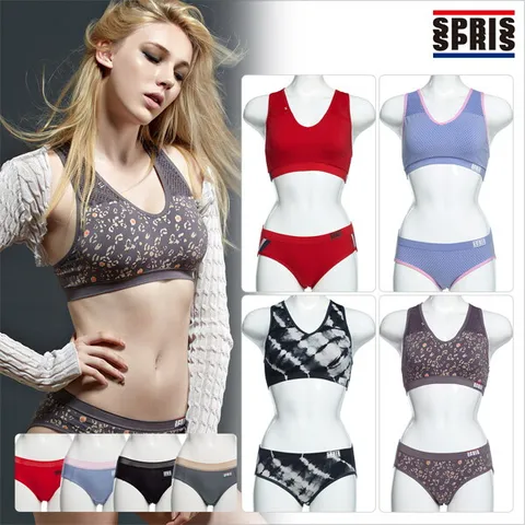 [12종]스프리스 힐링 심리스 브라팬티 패키지