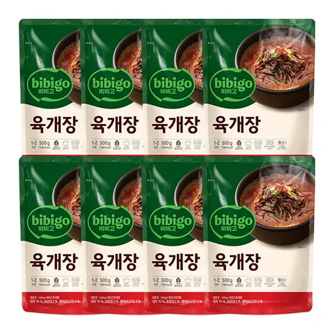 (CJ제일제당) 육개장 500G 8봉